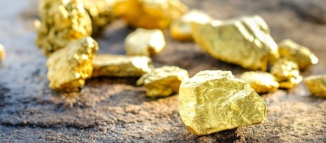 gold ore