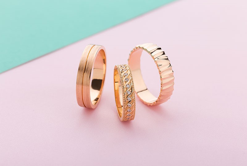 Pink gold material