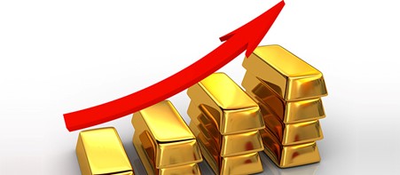 Gold price rise