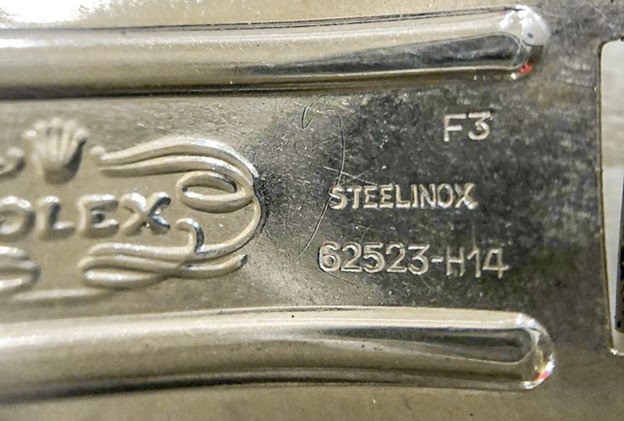 Secret of Rolex watch buckle
