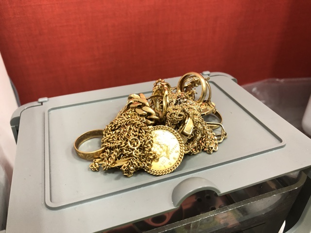 916 gold necklace