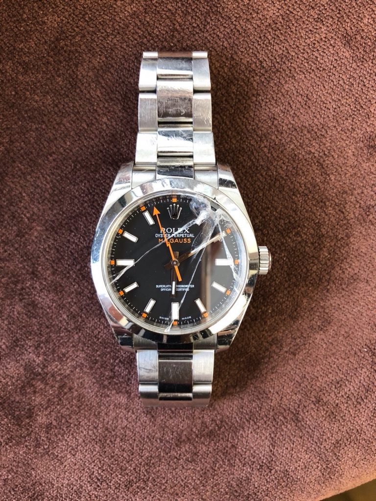 Broken Rolex Milgauss