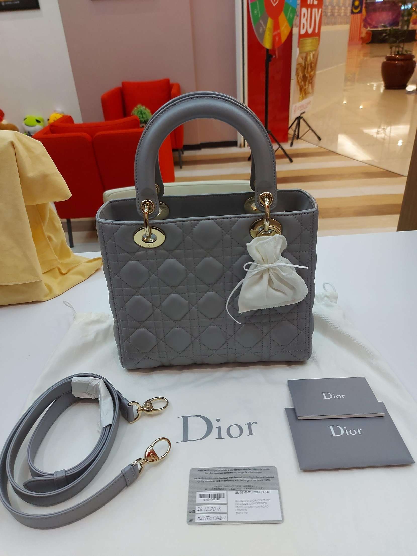 Dior lady bag
