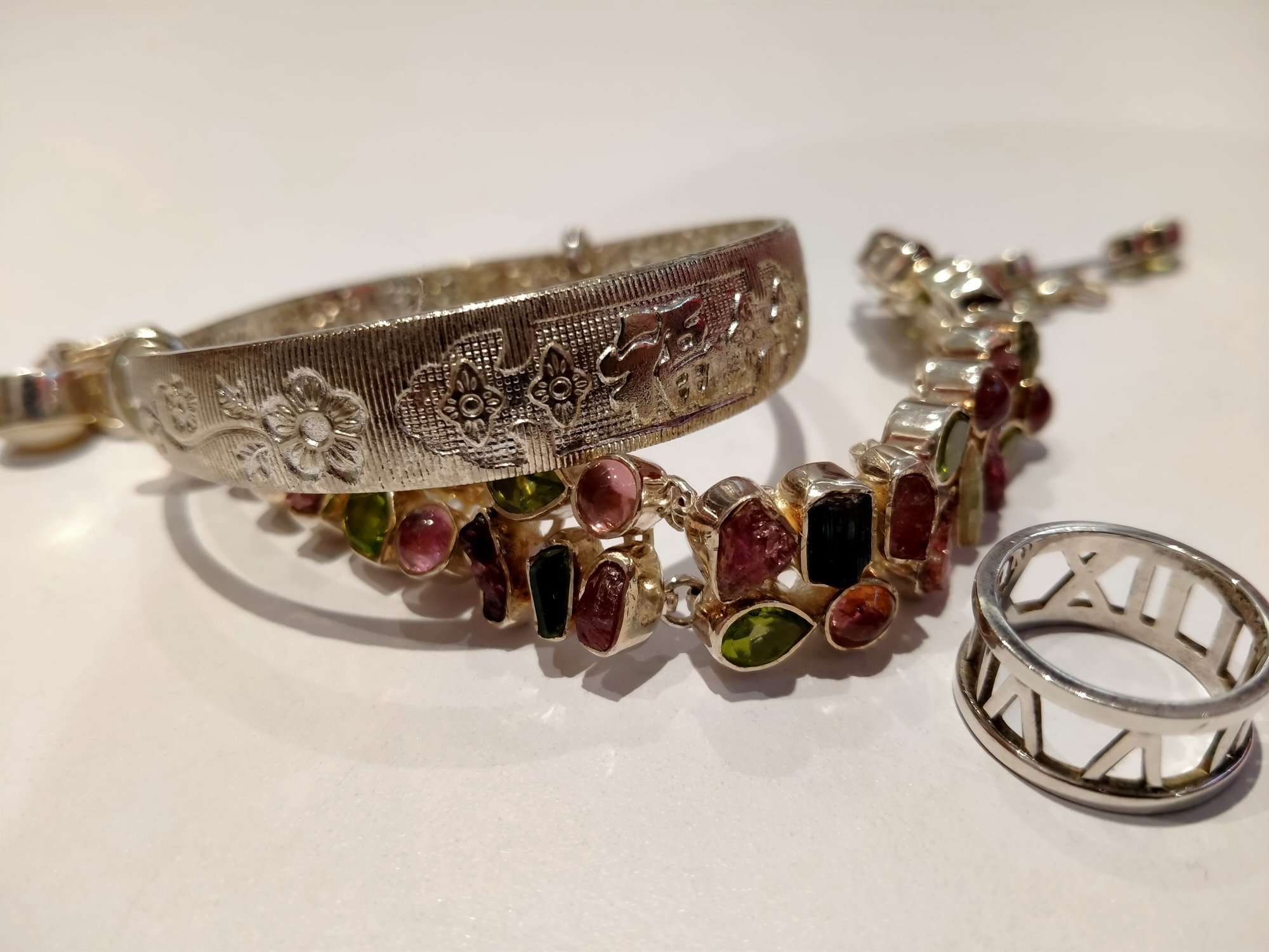 silver jewelries