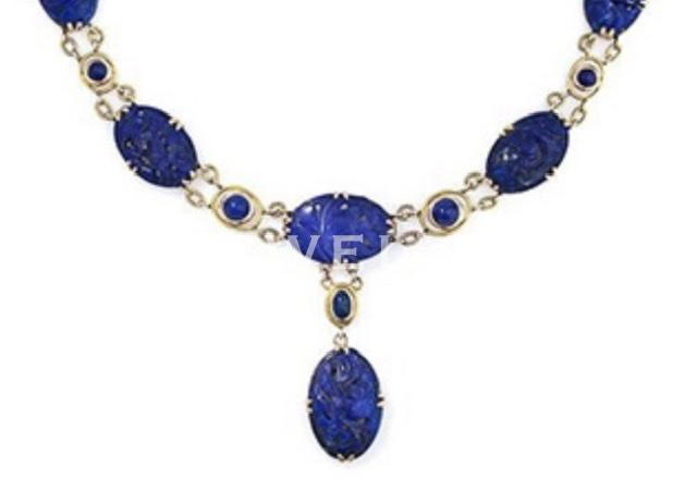 Lapis lazuli necklace