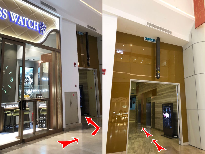 Turn to the left when you see Swiss Watch