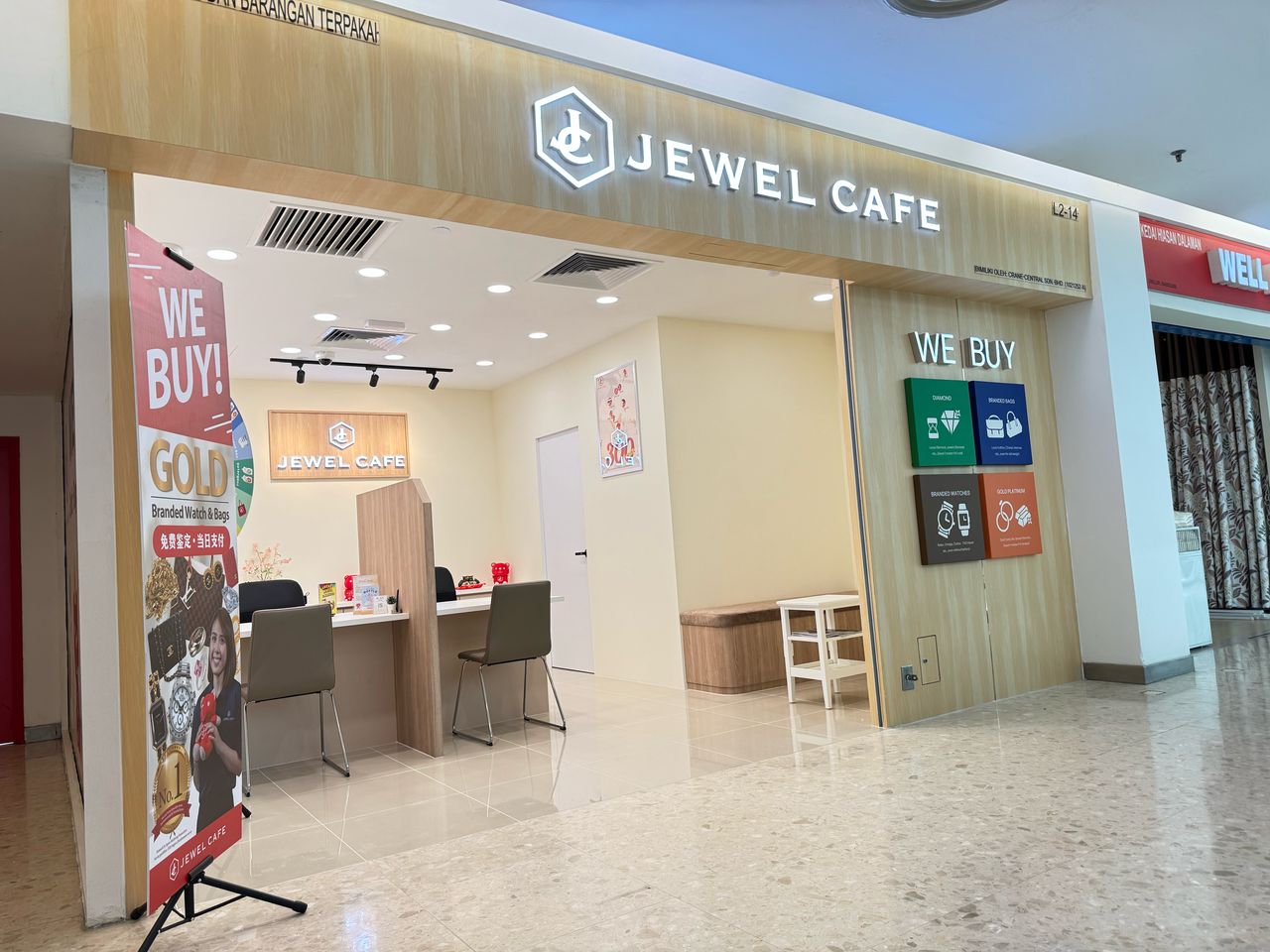 Jewel Cafe Cheras Leisure Mall Exterior Design